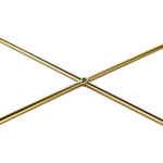 Стол josen, 120х60 см, золотой
