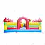 Коммерческий надувной батут "Красочный дворец" 6*6*2,5 м