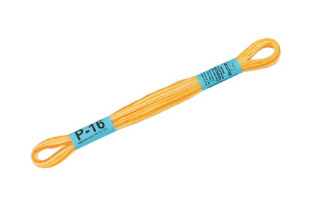 Мулине "Gamma" меланж, 8 м, 100% хлопок, № Р-16