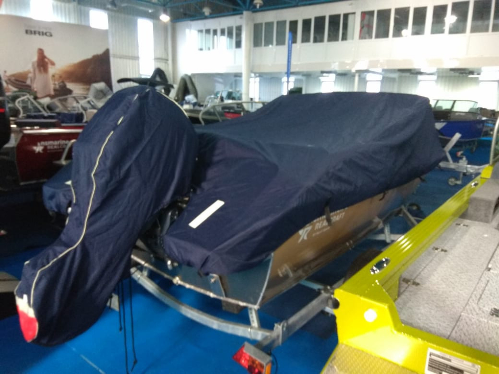 Тент транспортировочный на катер REALCRAFT 470 BowRider и BowDeck