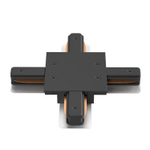 Соединитель X-образный (однофазный) для встраиваемого шинопровода Crystal Lux CLT 0.2211 04 BL