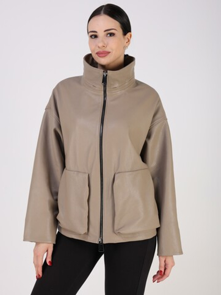 Кожаная куртка демисезонная