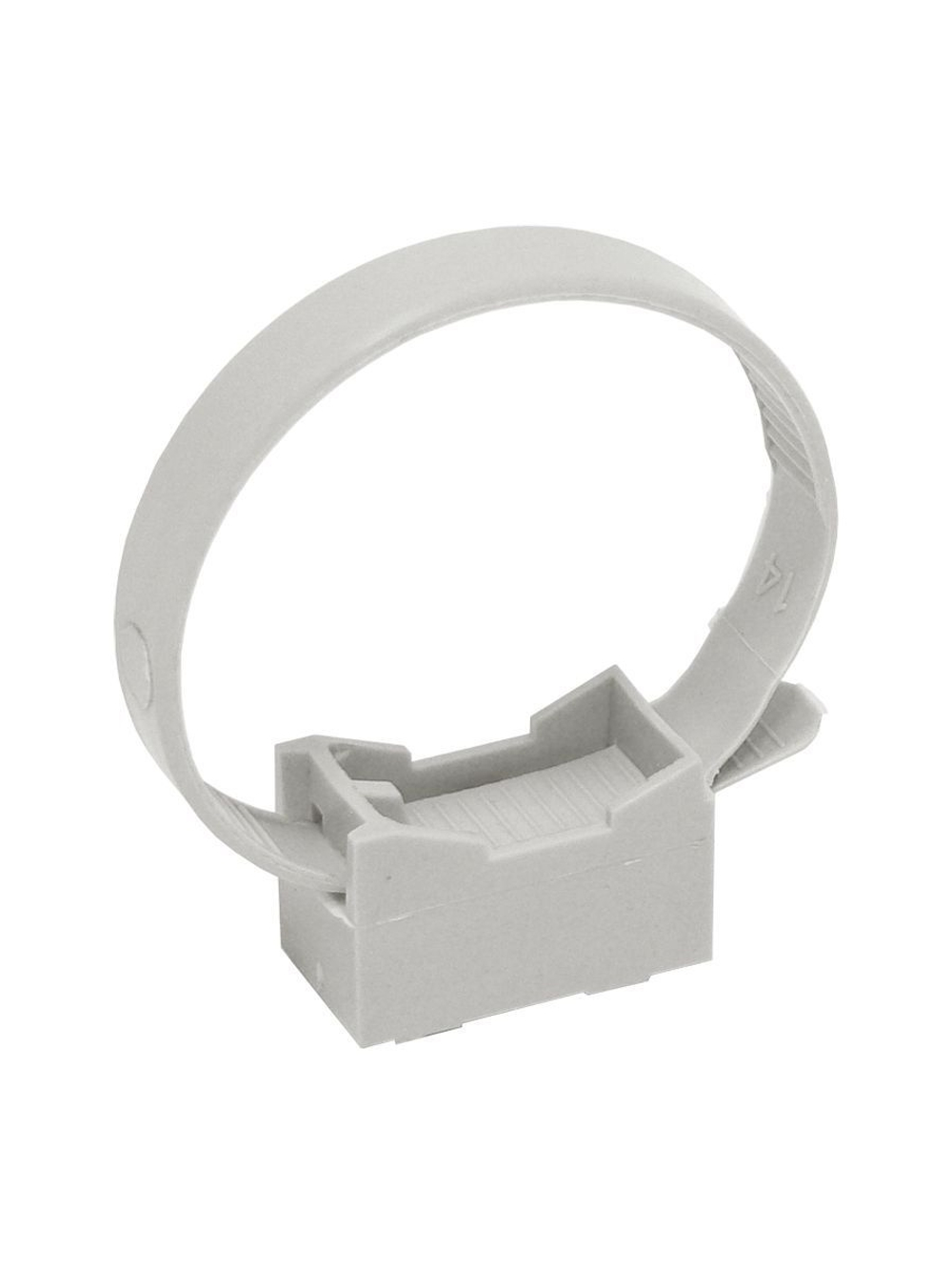 Держатель хомутный для труб со стяжкой CFF1 d16-32 сер. ELASTA IEK CTA10MP-CFF132-K41-100