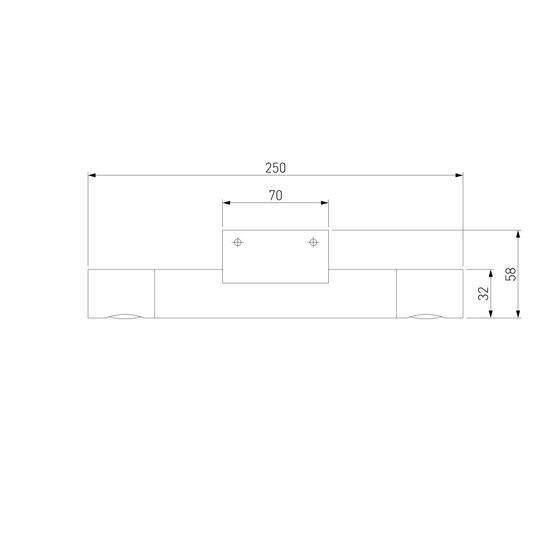 40161 LED/ настенный светильник/ чёрный жемчуг