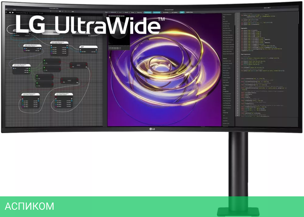 Монитор LG UltraWide 34WP88CN-B