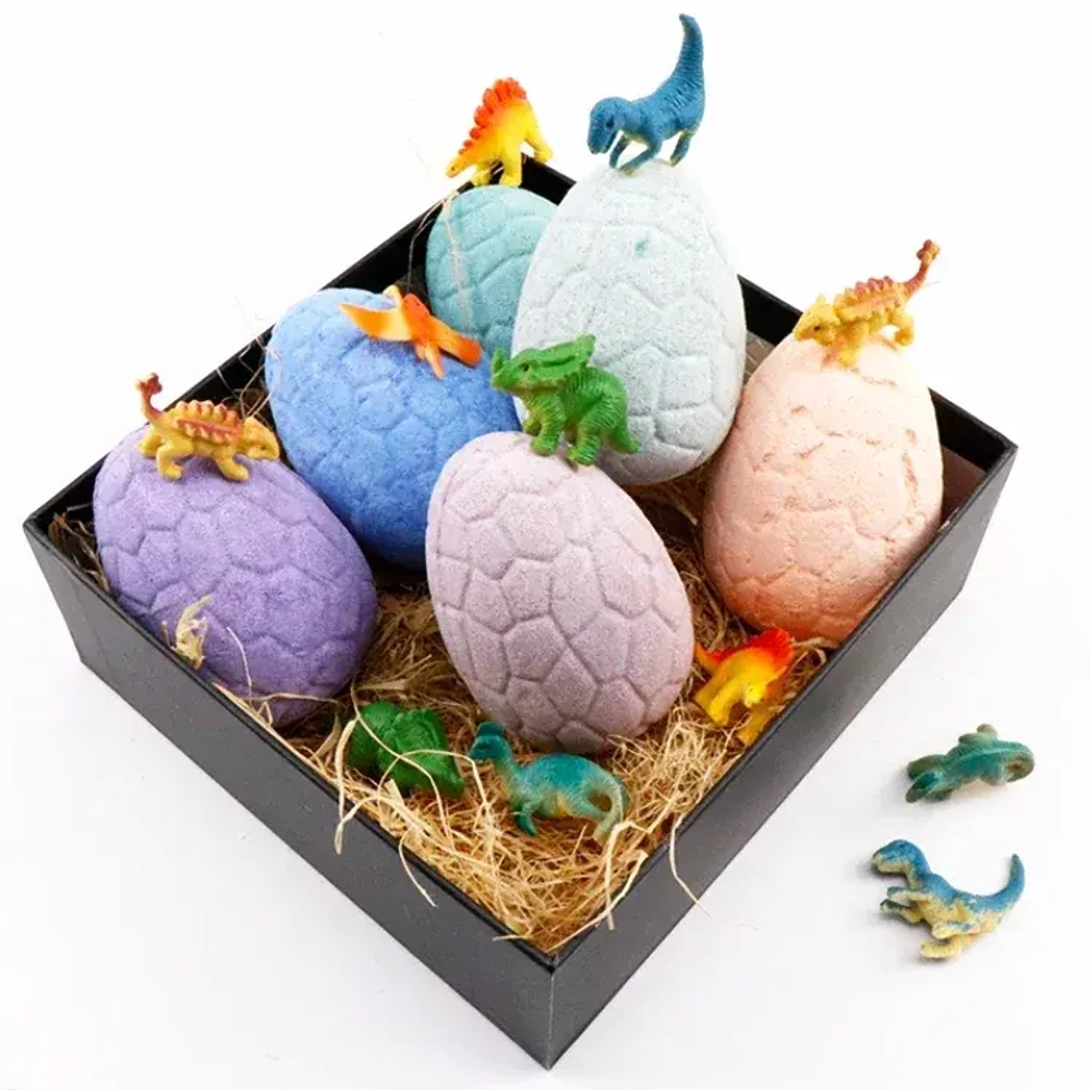 Набор бомбочек для ванны с игрушкой "Bath Dino"