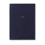 Smythson Ежедневник 2026 W1 Diary in Panama, Navy