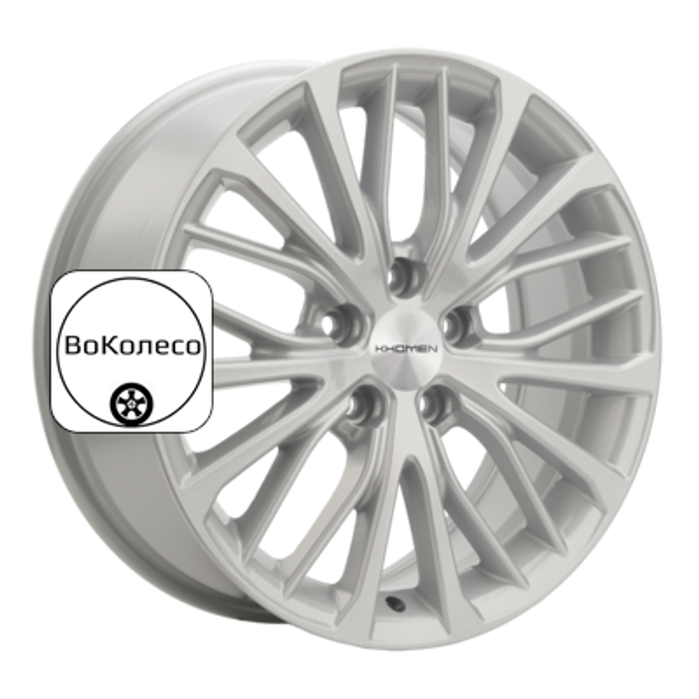 7x17/5x108 ET40 D60,1 KHW1705 (Chery Tiggo/Tiggo 7 Pro) F-Silver Khomen Wheels