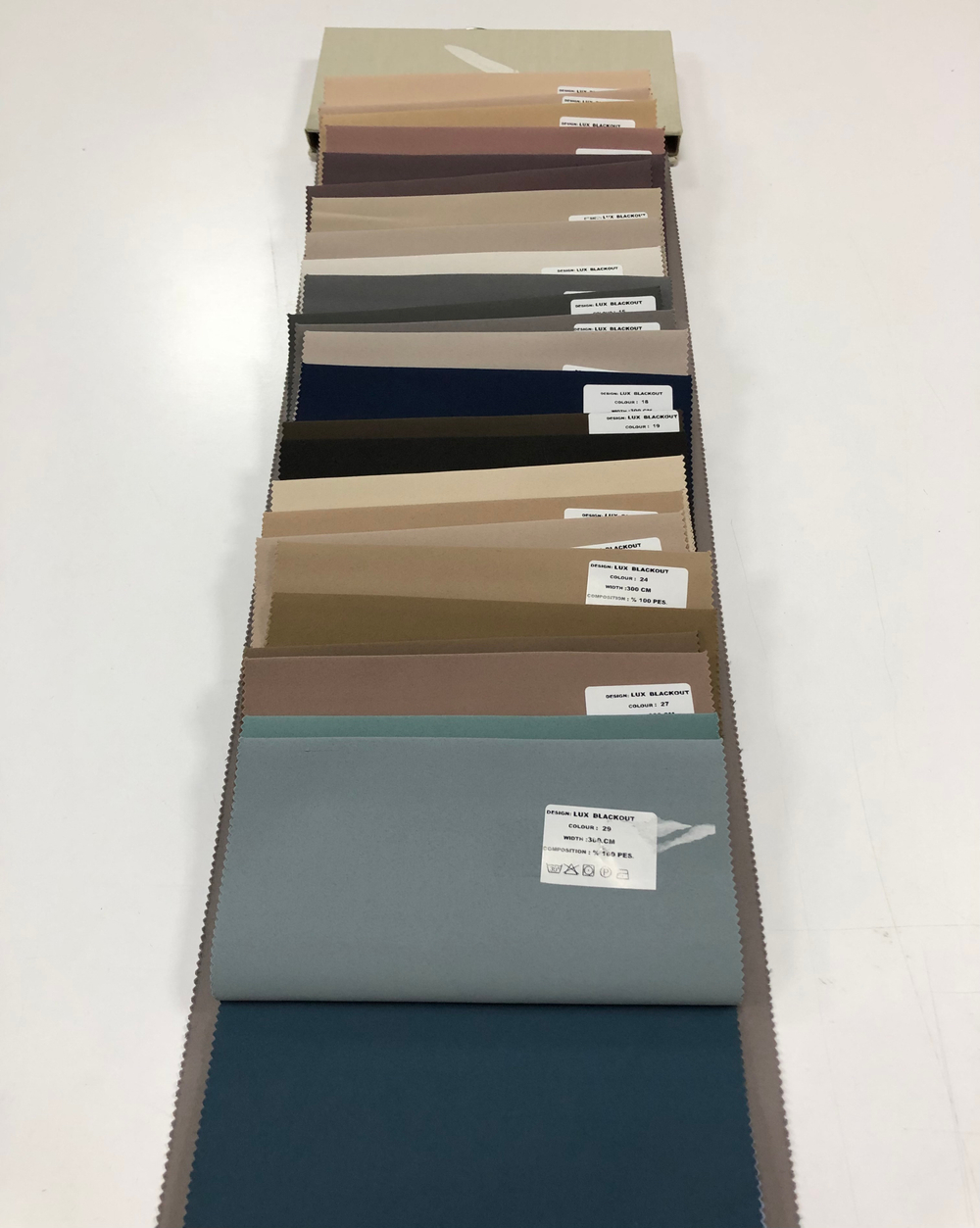 Портьерная ткань blackout двусторонний Aisa арт. Lux blackout (высота 300 см, Турция)