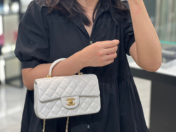 Chanel Mini Flap Bag with Top Handle 20 cm