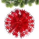 Украшение фольгированное «Волшебный шар» d-30 см, Красный