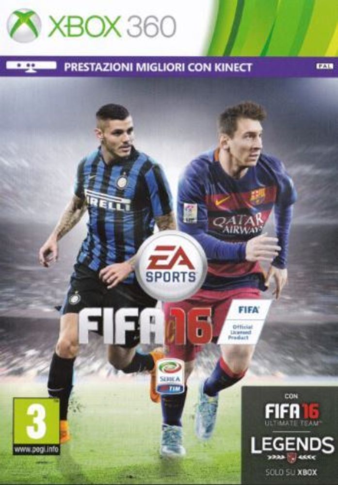 FIFA 16 Xbox 360 Б\У