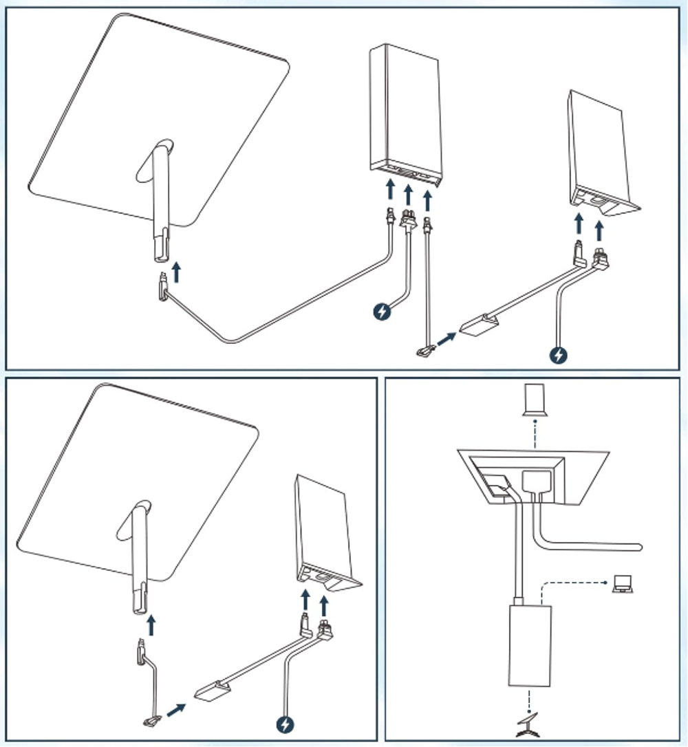 LAN-адаптер для Starlink V2 (Starlink Ethernet Adapter V2)
