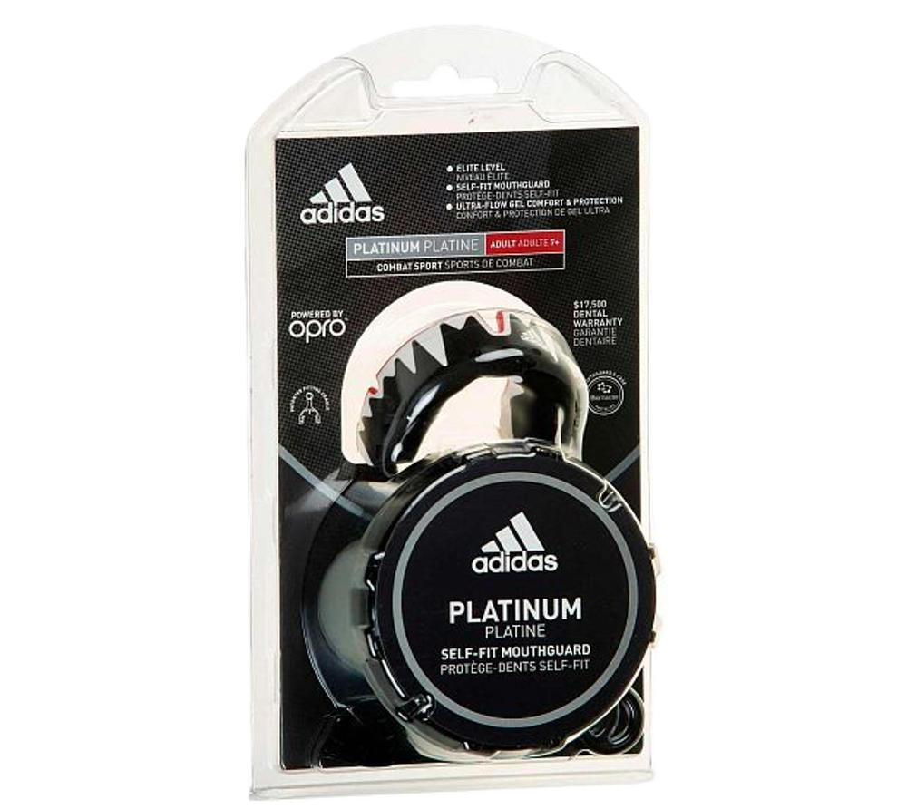Капа одночелюстная Adidas Opro Platinum Gen4 Self-Fit Mouthguard