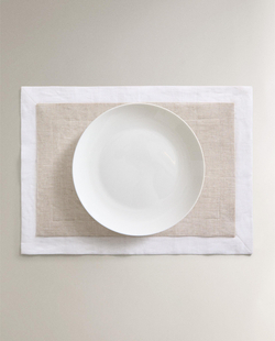Zara Home сервировочная салфетка из льна, 50 35 см · 9237/023