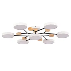 SLE6006-502-07 Светильник потолочный Белый/Белый LED 7*12W 3000K/4500K/6000K FAEMA