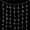 Светодиодный занавес 2*3 м., 600 белых LED ламп, мерцание, облегченный, прозрачный провод ПВХ, LTC (PCL600NOTBLW-10-2W)