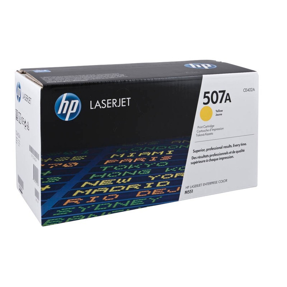Картридж HP 507A (CE402A) для M551/M575/M570 желтый (6K)
