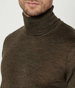 Wełniany golf Musso-P BOSS BLACK - хаки(50468262)