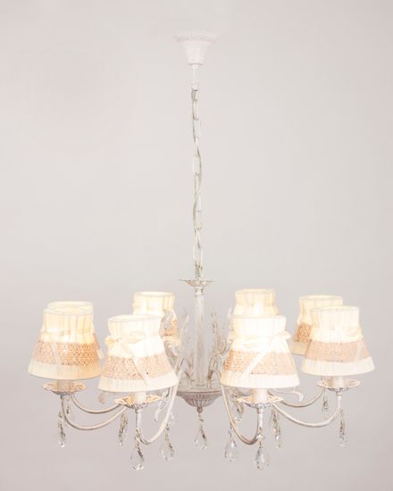 Подвесная люстра Abrasax L.5401-8CREAM/G