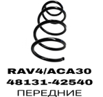 ПРУЖИНЫ RAV4/ACA30