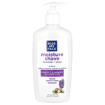 Kiss My Face, Moisture Shave, увлажняющее средство для бритья 4 в 1, лаванда и ши, 325 мл (11 жидк. унций)