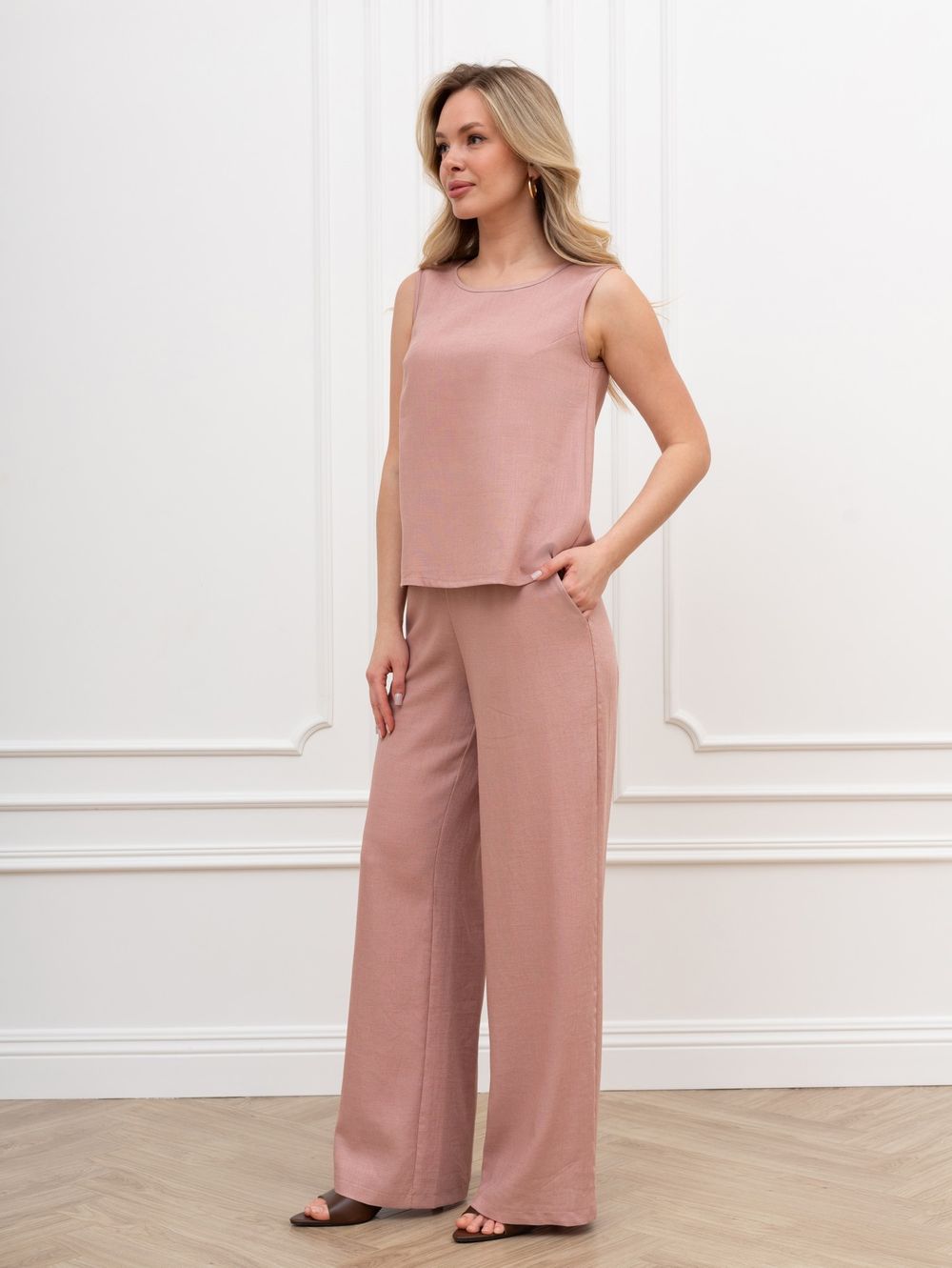 Брюки Сибелла-2 Виотекс ПУДРОВЫЙ
