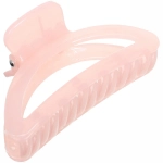 Заколка-краб для волос на блистере «Глянец-Трапеция», микс 6 цветов, 6см