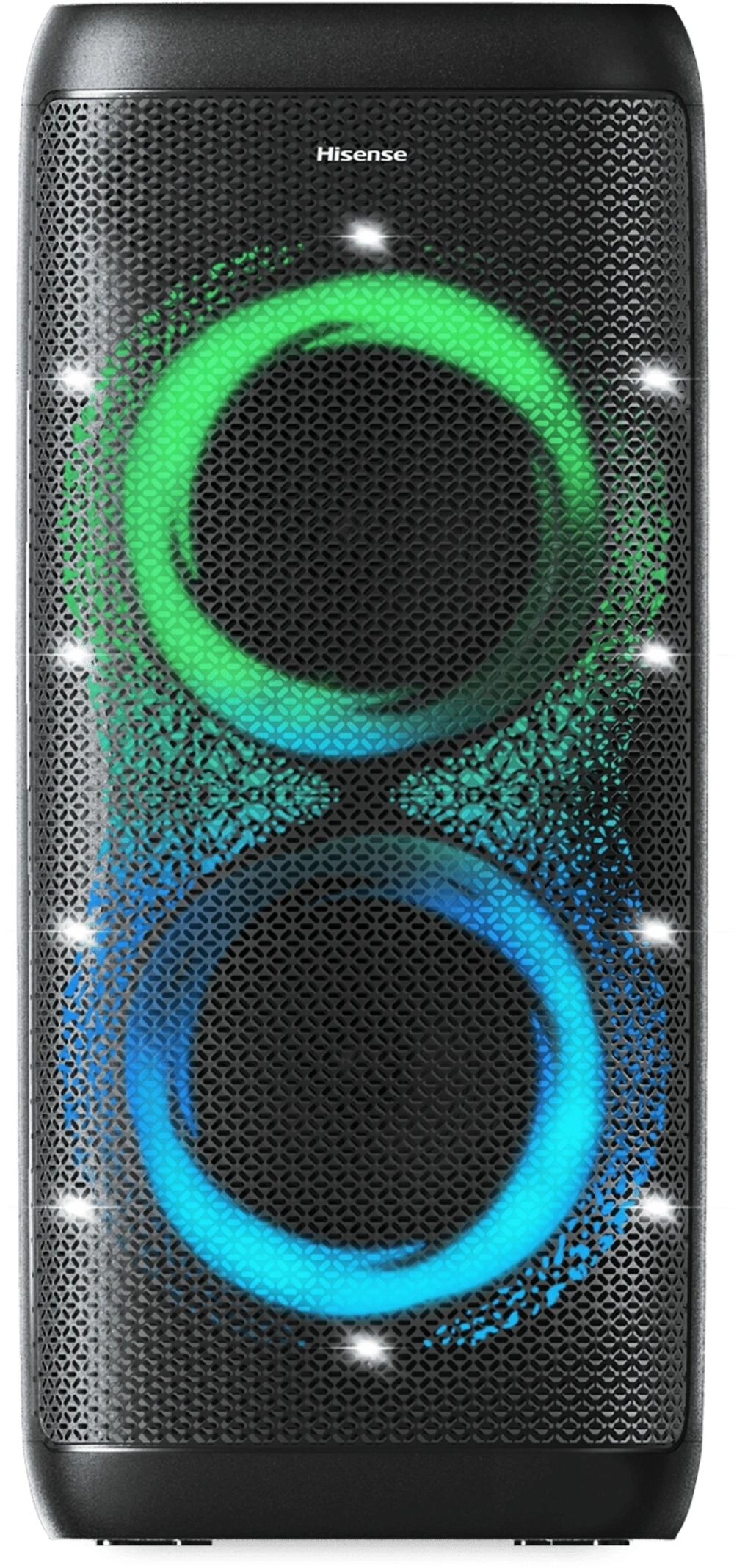 Минисистема Hisense Party Thunder черный 620Вт USB BT