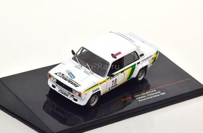 ВАЗ-2105 Lada VFTS №18 Rally Barum-Tribec 1988 Ixo 1:43