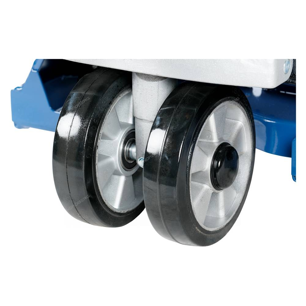 Тележка складская гидравлическая 3т с резиновыми колесами NORDBERG N3902-30R