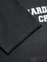 Толстовка Hardlunch Crew с коротким рукавом темно-серая