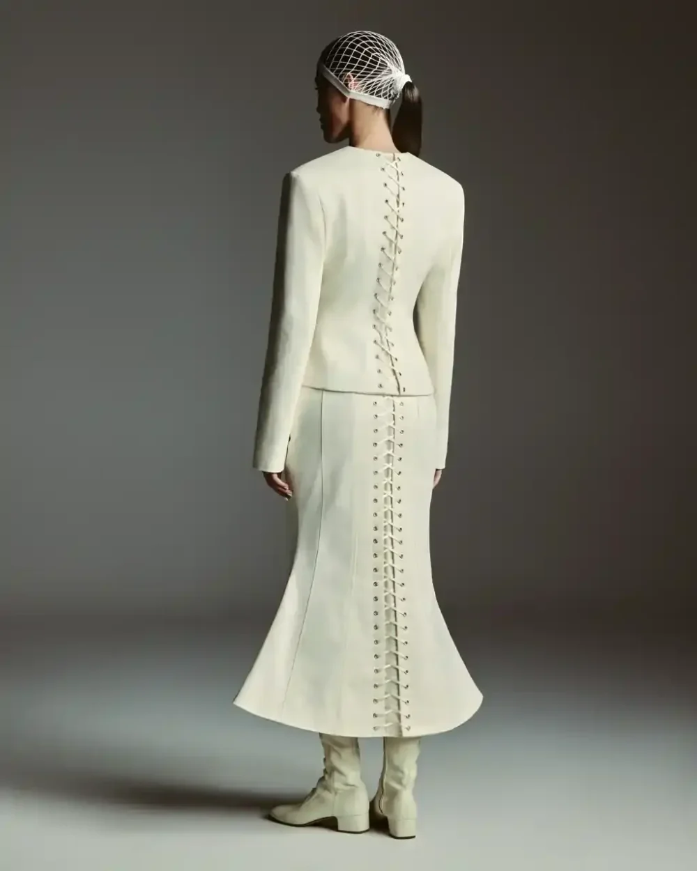 Пиджак белый джинсовый