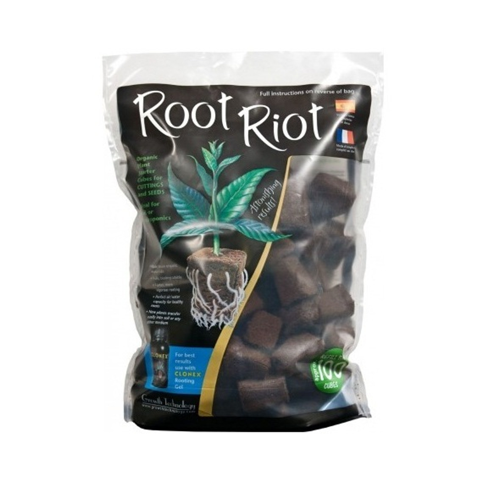 Growth Technology Кубик для сеянцев Root Riot (100шт)