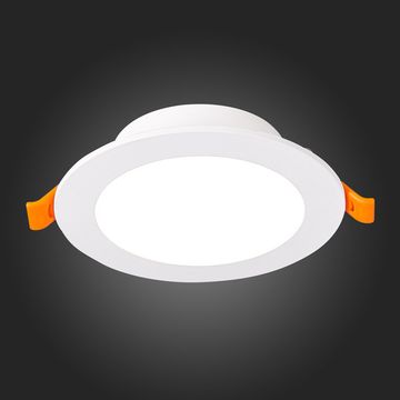 ST210.538.12 Св-к встр. Белый LED 1*12W 3000K 900Lm Ra80 110° IP20 D120xH30 220-240V Встраиваемые светильники
