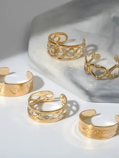 Кольцо набор 5 штук "Идеальные пальчики" мечта, цвет МИКС