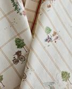 ZARA HOME КУХОННЫЕ ПОЛОТЕНЦА С ПРИНТОМ (НАБОР ИЗ 2 ШТ.), КРАСНЫЙ