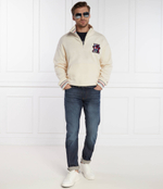 Худи MONOGRAM TIPPED 1/4 ZIP Tommy Hilfiger - экрю(MW0MW34412)