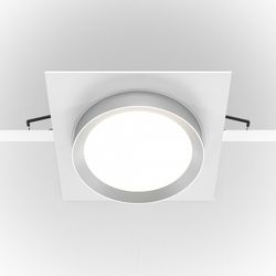 Встраиваемый светильник Maytoni Hoop DL086-GX53-SQ-WS