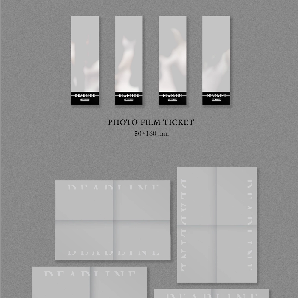 Альбом BLACKPINK - DEADLINE (SILVER Ver)