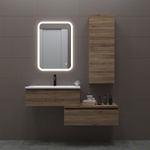 Зеркало MIXLINE "Колорит" ЭКОНОМ 500*600 (ШВ) сенсорный выкл, светодиодная подсветка, универс.крепеж