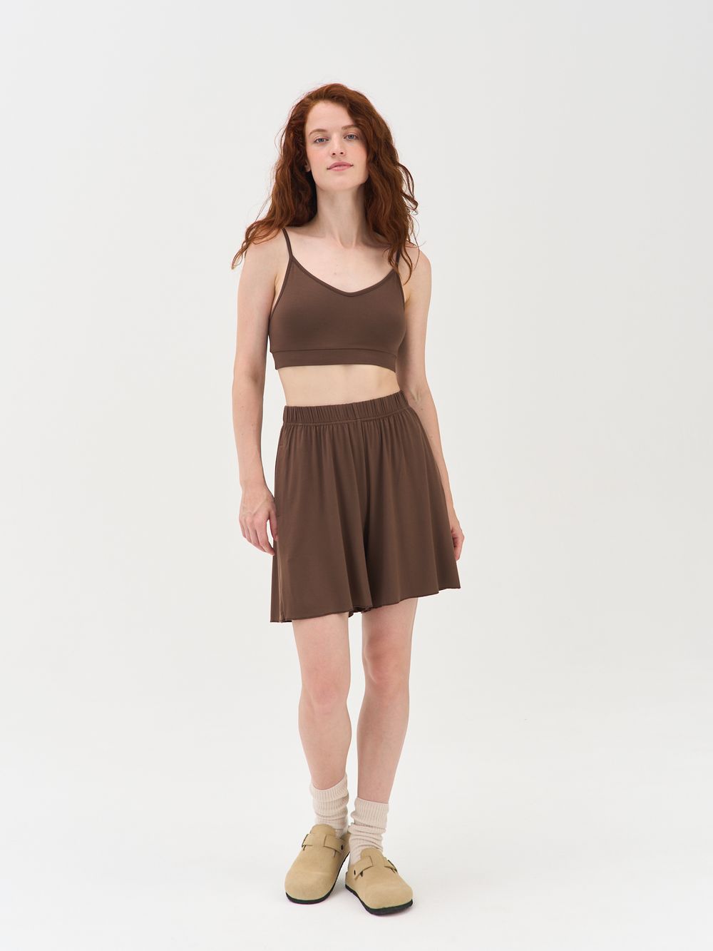 Шорты домашние "Шоколад" женские