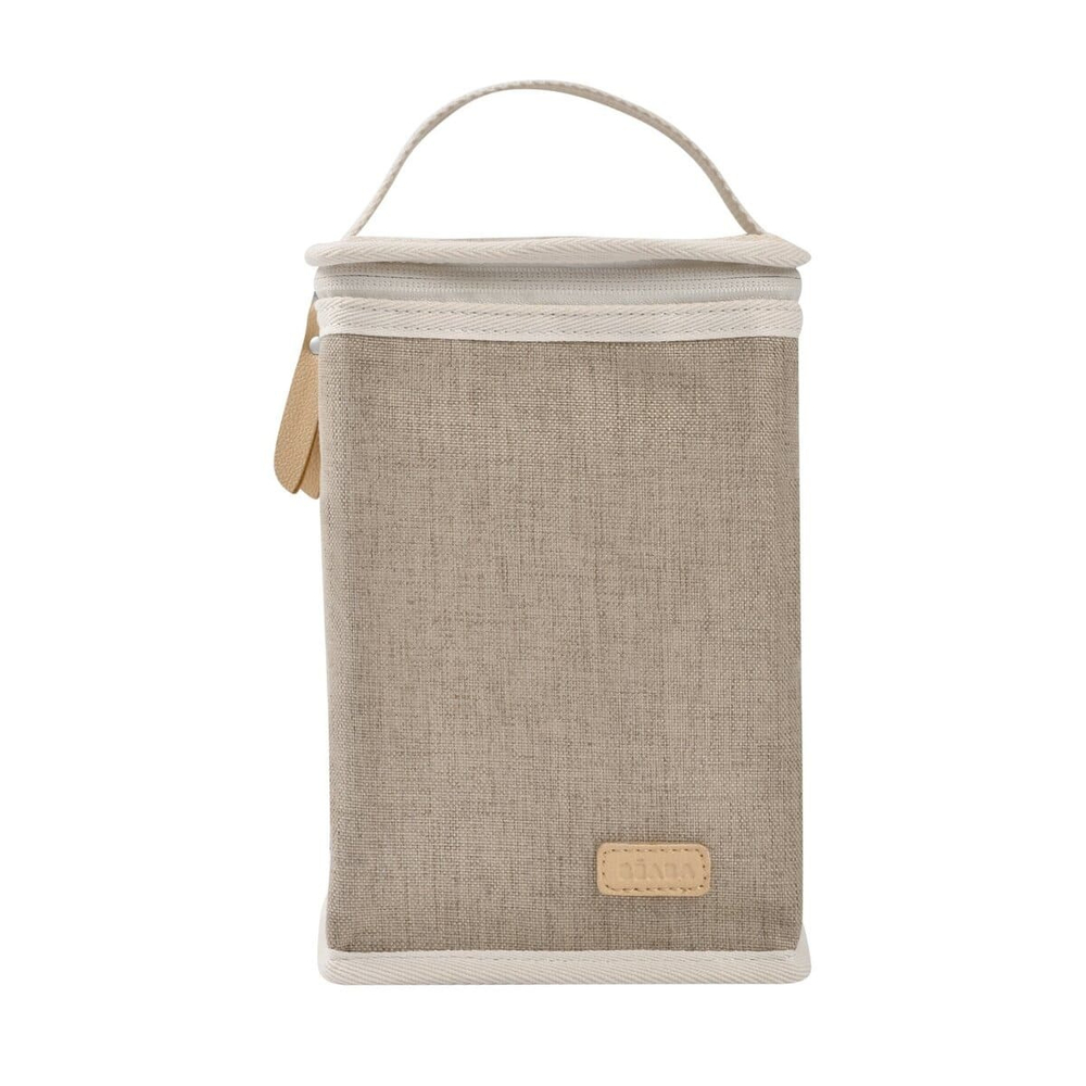 Термосумка для бутылочек BEABA бежевая