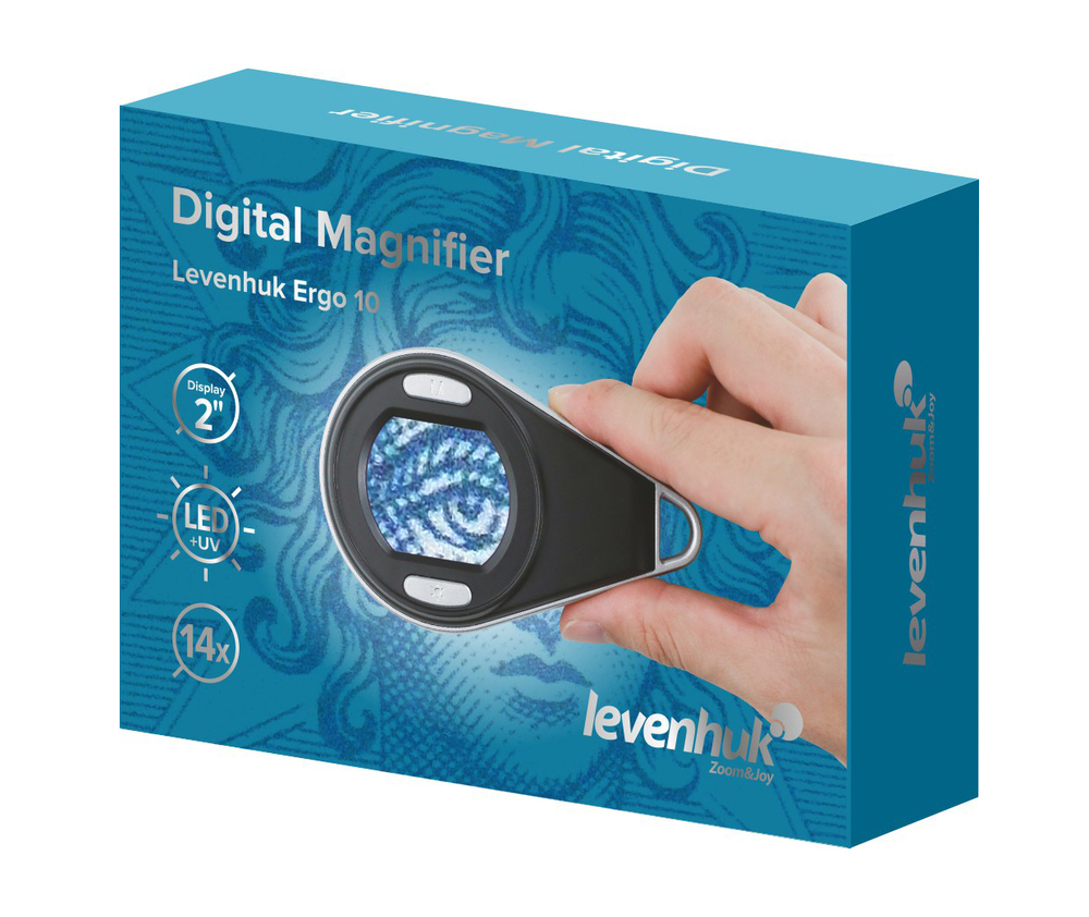 Лупа цифровая Levenhuk ERGO 10