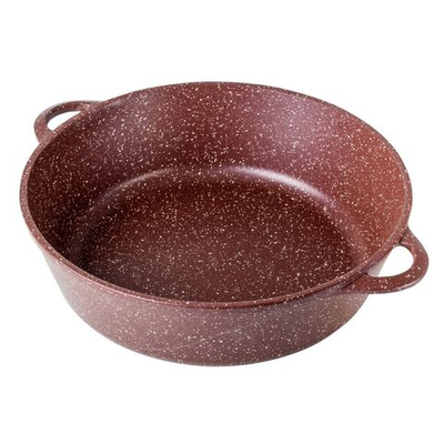 Жаровня алюминий, 3.5 л, антиприг, Горница, Шоколад, ж6026аш