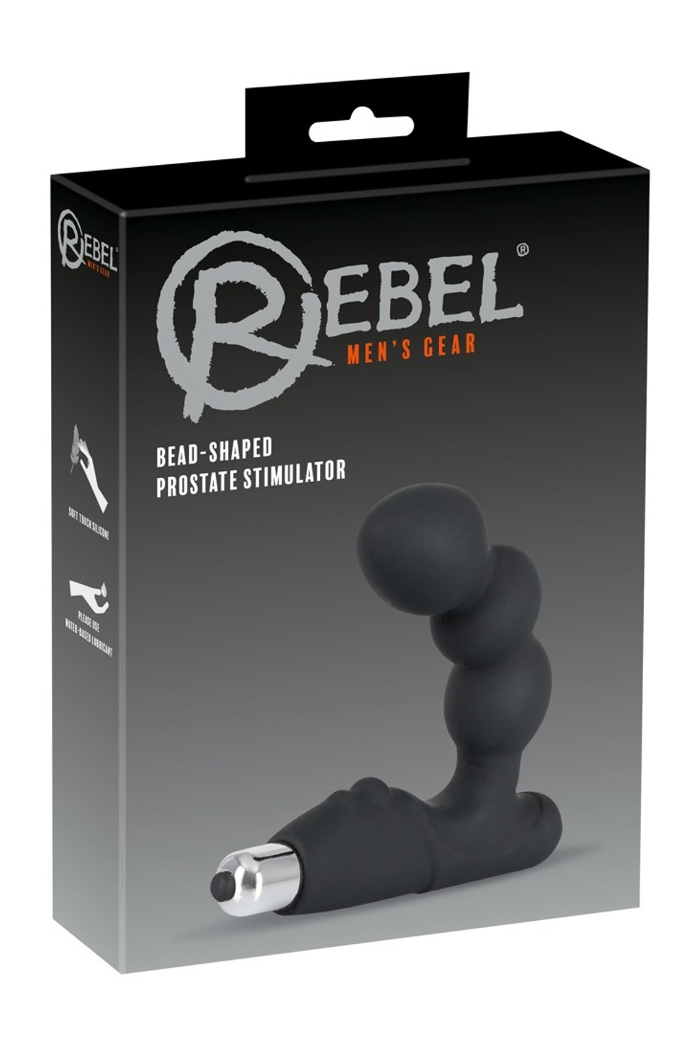 Rebel Bead-shaped Prostate Stimulator - Стимулятор простаты с вибрацией
