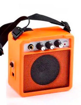 Гитарный комбоусилитель, портативный, 5Вт Smiger TG-5-OR