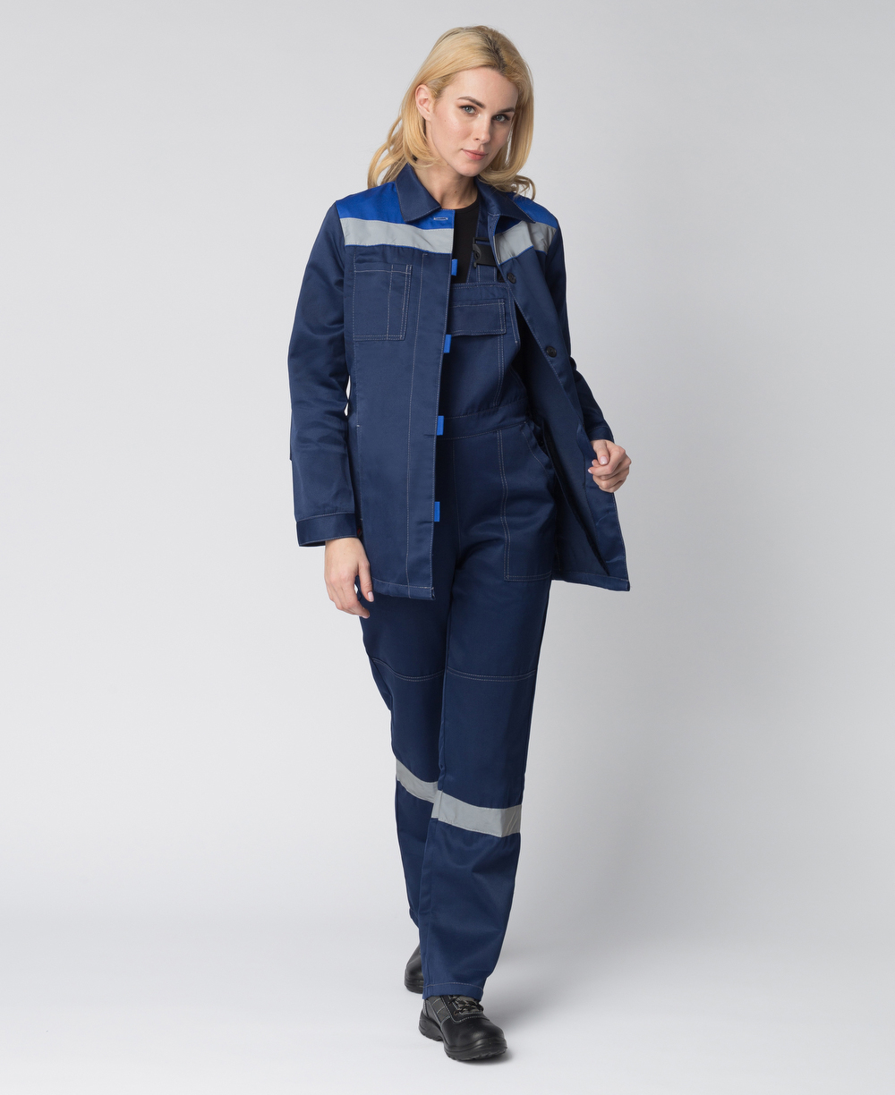 Главная Каталог товаров Каталог спецодежды для рабочих Летняя спецодежда рабочая Летние рабочие костюмы Костюм женский Веснис-2 СОП (тк.Смесовая,210) п/к, т.синий/васильковый Костюм женский Веснис-2 СОП (тк.Смесовая,210) п/к, т.синий/васильковый