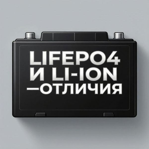 LiFePO₄ и Li‑ion —отличия LiFePO₄ и Li‑ion —отличия