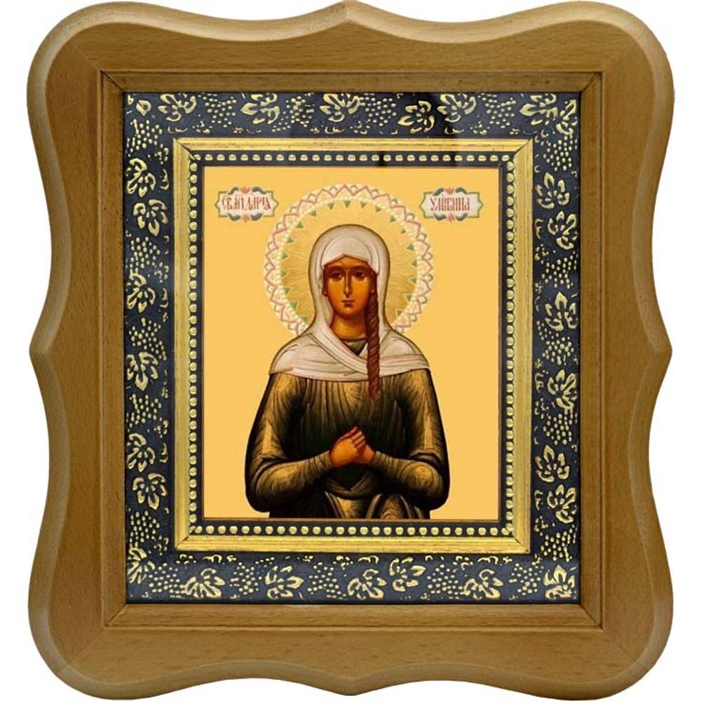 Дария Улыбина мученица. Икона на холсте.